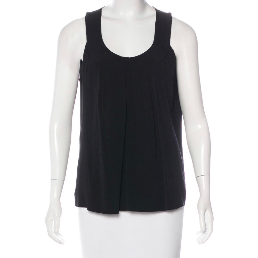 Kate Spade black sleeveless blouse M